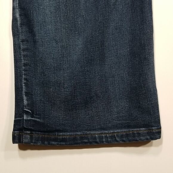 Jeaniologie Jeans Womens Blue  Size 40  Button And Zipper Closure 5 Pockets - Picture 7 of 10